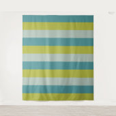 Tapisserieën met driekleurenstrips wandkleed (Voorkant)