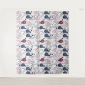 tapisserieën van het Cute Fish Pattern Wandkleed (Voorkant)