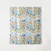 tapisserieën van het sociale mediatroon wandkleed (Voorkant)