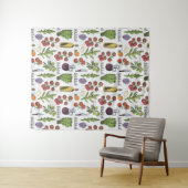 tapisserieën van Salad Pattern Wandkleed (In Situ (horizontaal))