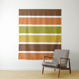 tapisserieën voor Retro Stripes Wandkleed