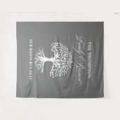 Tapiz Family reunion tree backdrop banner Wandkleed (Voorkant (horizontaal))