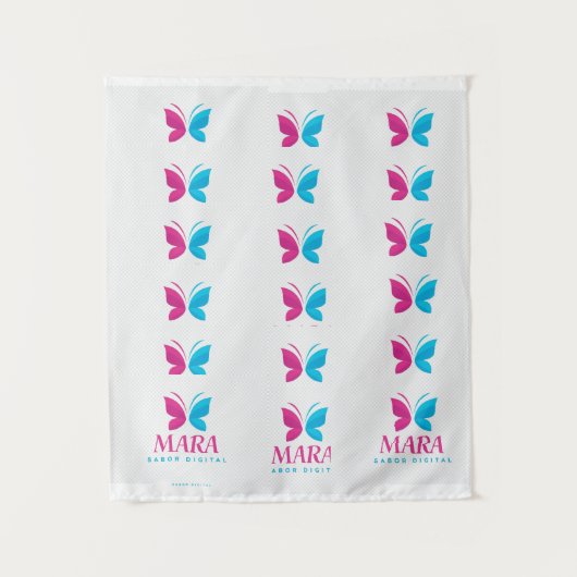 “Tapiz MARA Digital Glow” Wandkleed (Voorkant)