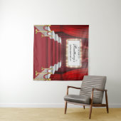 Tapiz Show Rode Tapijt Verjaardag Achtergrond bann Wandkleed (In Situ (horizontaal))