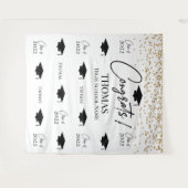 Tapiz Step and repeat Graduation Backdrop banner  Wandkleed (Voorkant (horizontaal))