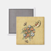 Tapot met lente-dingen magneet (Voorkant / Achterkant)