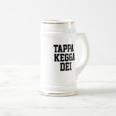 TAPPA KEGGA DEI stein (keramiek) Bierpul (Voorkant rechts)