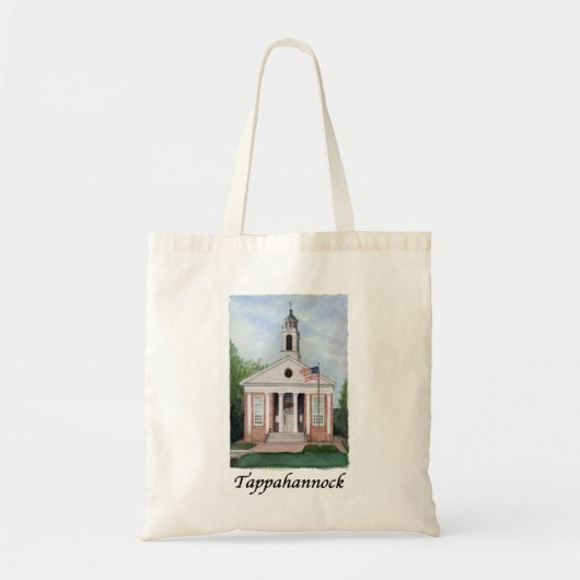 Tappahannock Courthouse Bag Tote Bag (Voorkant)
