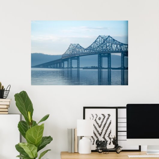 Tappan Zee Bridge Poster (Thuiskantoor)