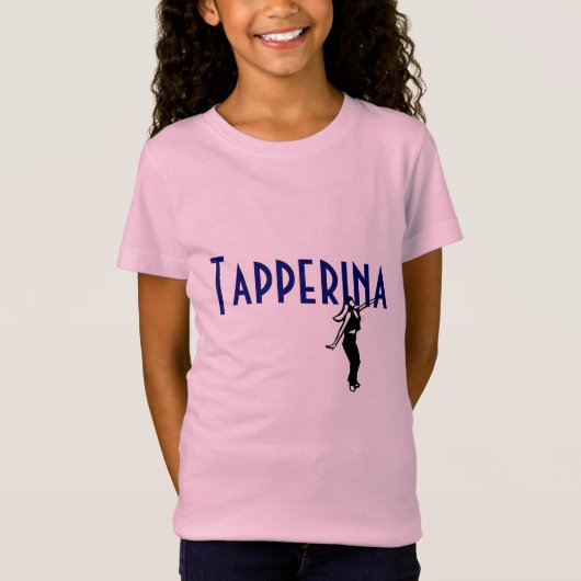 Tapperina Embroided T-Shirt (blauw) (Voorkant)