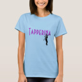Tapperina T-shirt (warm roze) (Voorkant)