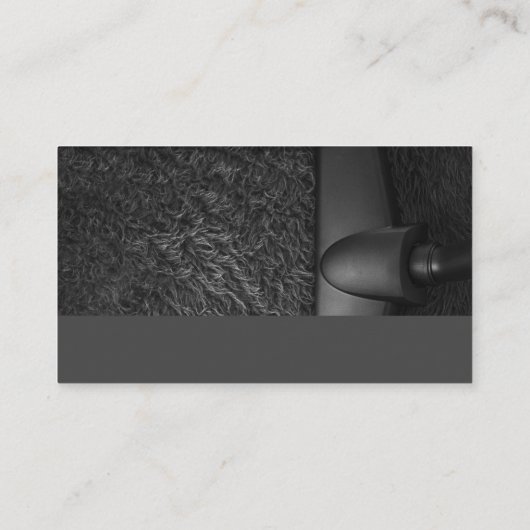 Tappijt Reiniger Man | Stofzuigen | Kleed Visitekaartje (Achterkant)