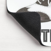 Tappy Birthday Black White Tap Dance Teacher Shoe Muismat (Hoek)