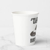 Tappy Birthday Black White Tap Dance Teacher Shoe Papieren Bekers (Rechts)