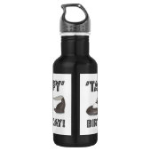 Tappy Birthday Black White Tap Dance Teacher Shoe Waterfles (Achterkant)