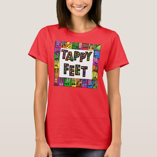 Tappy Feet T-shirt (Voorkant)