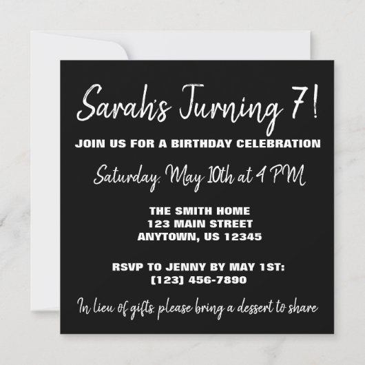 'Tappy' Happy Birthday Bday Tap Dance Shoe Party Kaart (Achterkant)