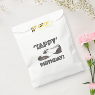 Tappy Happy Birthday Bday Tap Dance Tapdans Shoe Bedankzakje