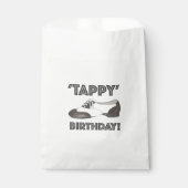 Tappy Happy Birthday Bday Tap Dance Tapdans Shoe Bedankzakje (Voorkant)