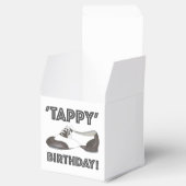Tappy Happy Birthday Dance Teacher Tap Shoe Bedankdoosjes (Geopend)