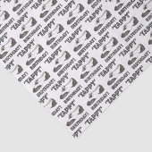 Tappy Happy Birthday daner Tap Shoe Dancer Tissuepapier (Detail)