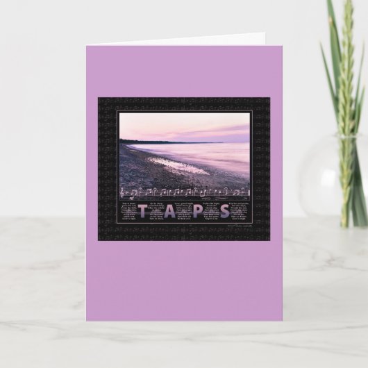 Taps Memorial Kaart (Voorkant)