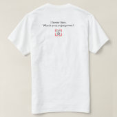 TAPS Tulsa Area Photographic Society T-Shirt (Design achterkant)