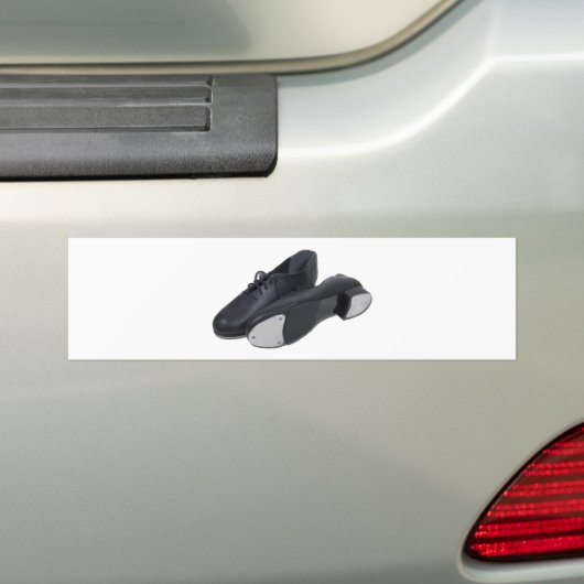 TapShoes012511 Bumpersticker (Op auto)