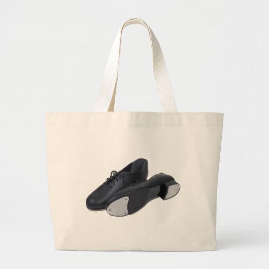 TapShoes012511 Grote Tote Bag (Voorkant)