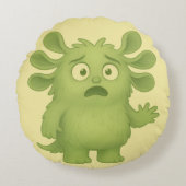 Tapsi Kissen das sensible, reizoffene ADHS-Monster Rond Kussen (Voorkant)