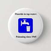 Tapwater 1945 ronde button 5,7 cm (Voorkant)
