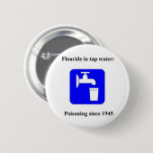 Tapwater 1945 ronde button 5,7 cm (Voorkant /achterkant)