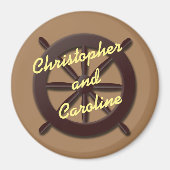 Tapwielklek voor zijdeur magneet (Voorkant)