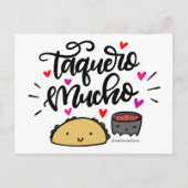 Taquero Mucho Briefkaart (Voorkant)