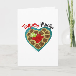 Taquero Mucho | Ik hou zoveel van jou Feestdagen Kaart