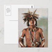Taqui AMoki Snake Priest 1902 - Briefkaart (Voorkant / Achterkant)