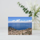 taquile titicaca briefkaart (Staand voorkant)