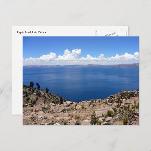 taquile titicaca briefkaart (Voorkant / Achterkant)