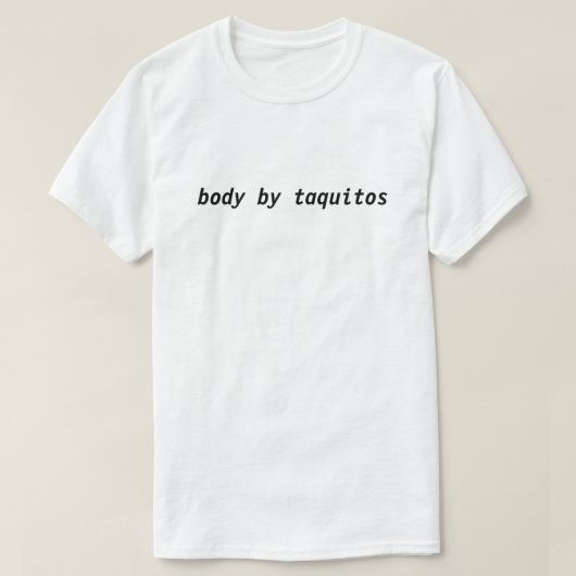 taquitos t-shirt (Design voorkant)