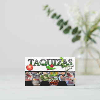 Taquizas Calling Card Contactkaartje