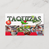 Taquizas Contactkaartje (Voorkant)