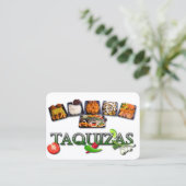 Taquizas Contactkaartje (Staand voorkant)