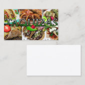 Taquizas Visitekaartje (Voorkant / Achterkant)