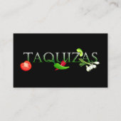 Taquizas Visitekaartje (Voorkant)