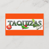 taquizas-visitekaartje visitekaartje (Voorkant)