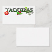 taquizas-visitekaartje visitekaartje (Voorkant / Achterkant)