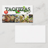 taquizas-visitekaartje visitekaartje (Voorkant / Achterkant)