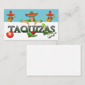 taquizas-visitekaartje visitekaartje (Voorkant / Achterkant)