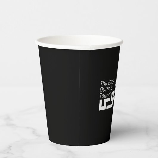 Taqwa in het Arabisch Papieren Bekers (Rechts)