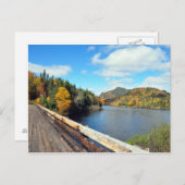 Tar Bridge Jacques Cartier Park Quebec Briefkaart (Voorkant / Achterkant)